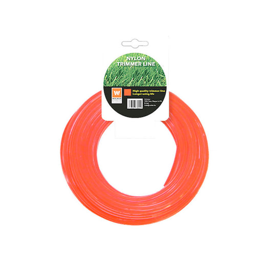Fűnyíró damil 2,0mm 15m csavart négyszög profi Trimmer Line