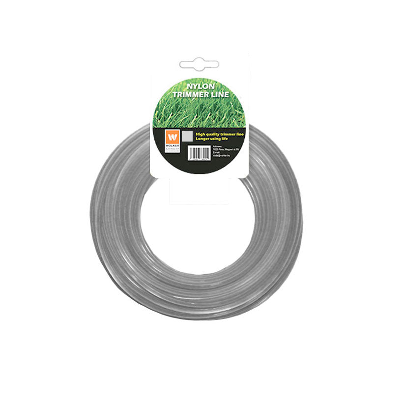 Fűnyíró damil 2,4mm 15m alu négyszög profi Trimmer Line