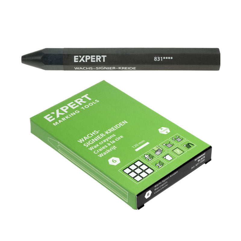 Zsírkréta fekete hideg-meleg acél-fához Expert