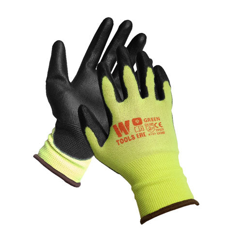 Kesztyű univerzális XS/6 Wtools Garden/Green