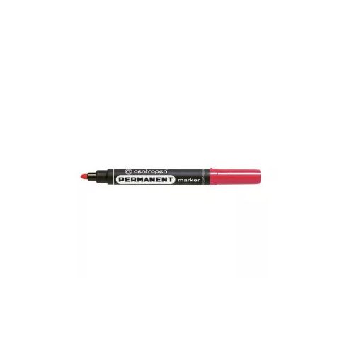 Centropen alkoholos marker kerek piros