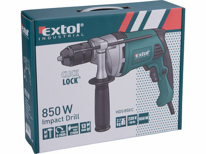 Extol Ütvefúrógép, Click-lock, 850W