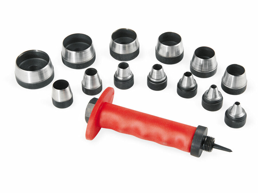 Extol Lyukasztó, 13db-os készlet, 5-35mm