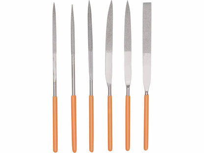 Extol Gyémántporos tűreszelő, 6db-os készlet, 160mm