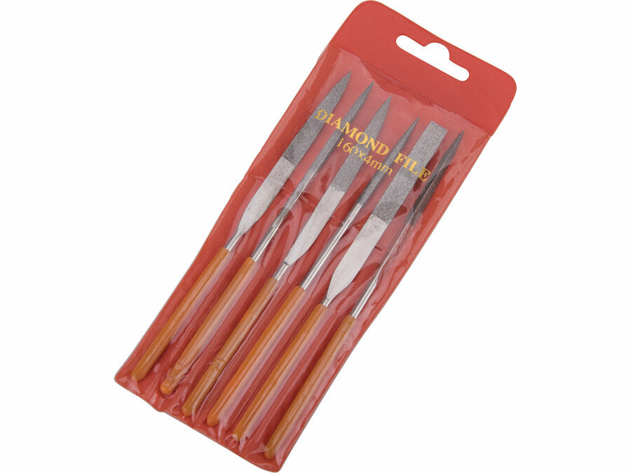 Extol Gyémántporos tűreszelő, 6db-os készlet, 160mm