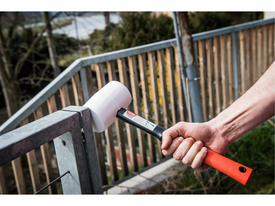 Extol Gumikalapács fehér, átmérő 80mm