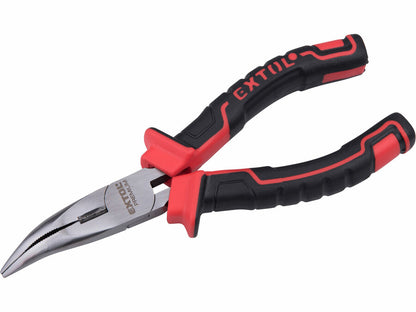 Extol Hajlított csőrű rádiós fogó, 160mm