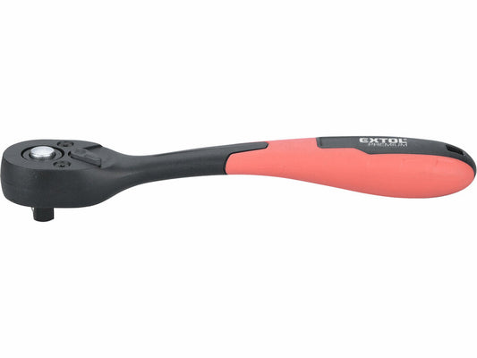 Extol Racsnis hajtókar hajlított, 72 fogú, 1/4", hossz 150mm, Crv