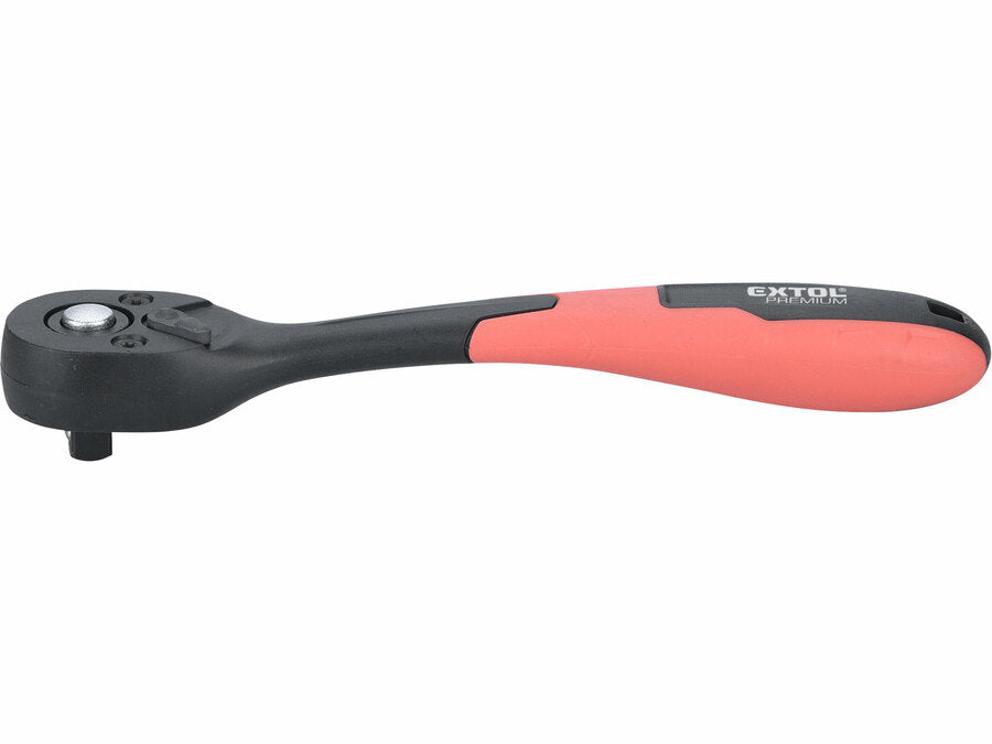 Extol Racsnis hajtókar hajlított, 72 fogú, 1/4", hossz 150mm, Crv