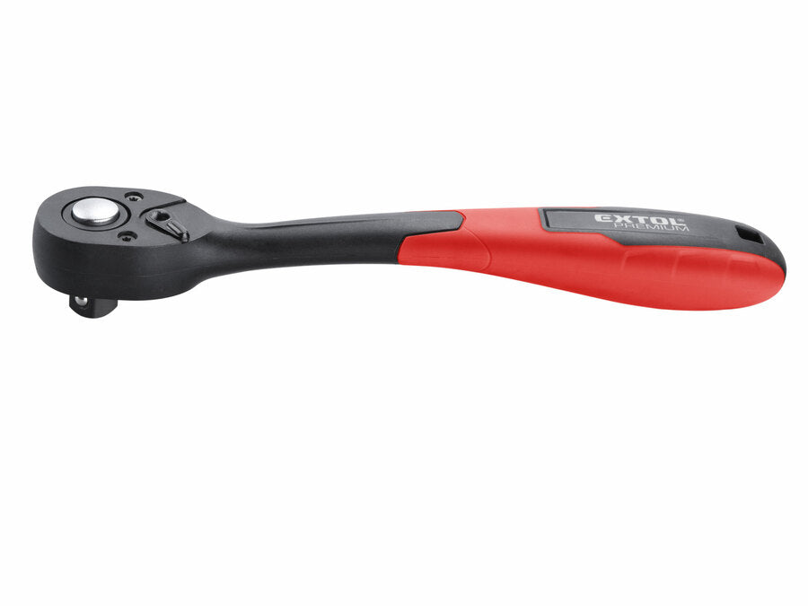 Extol Racsnis hajtókar hajlított, 72 fogú, 1/2", hossz 250mm, Crv