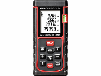 Extol Digitális lézeres távolságmérő 40M, 0,05-40m