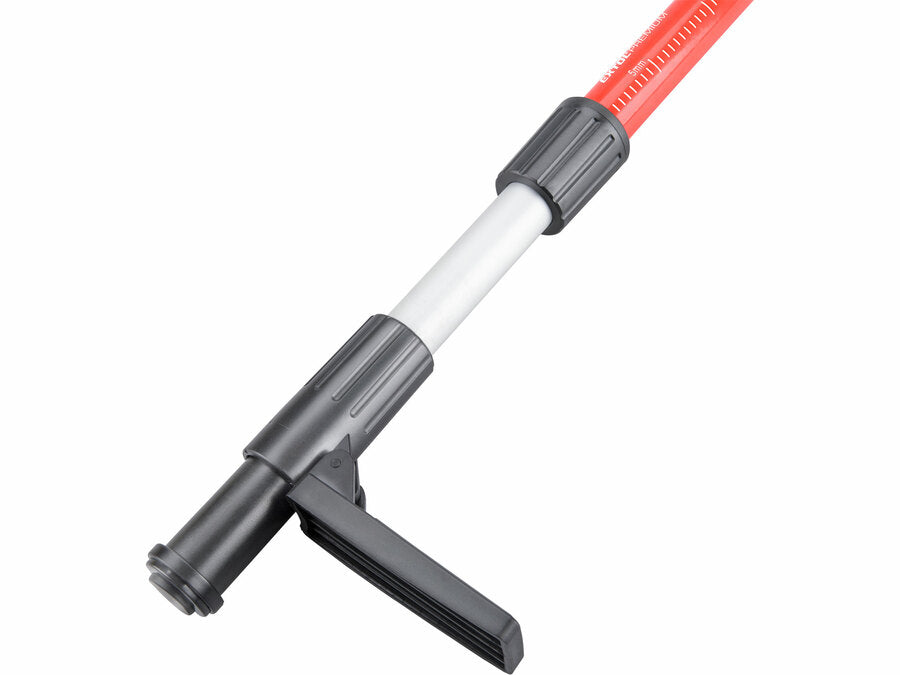 Extol Teleszkópos rúdállvány, ALU, állítható magasság: 590-3000mm, 5/8"-1/4" menetes csatlakozó, lézeres vízszintezőhöz