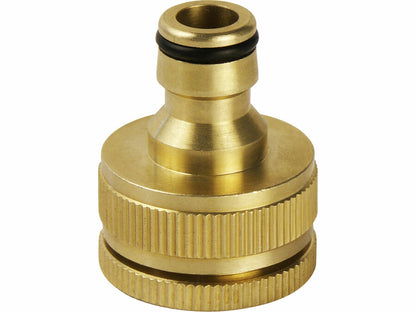 Extol Kuplung csatlakozó, 1/2"-3/4“, SÁRGARÉZ