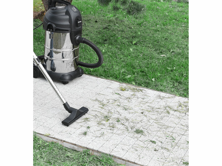 Extol Műhelyporszívó, multifunkcionális aljzatos és szűrőtisztító funkcióval, 30l, 6m kábel, 3m tömlő, 1400W