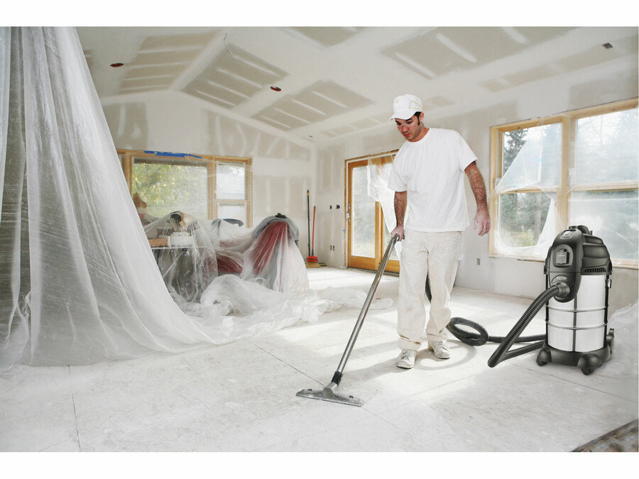 Extol Műhelyporszívó, multifunkcionális aljzatos és szűrőtisztító funkcióval, 30l, 6m kábel, 3m tömlő, 1400W