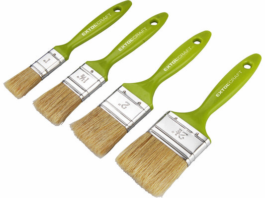 Extol Lapos ecset, 4db-os készlet, 25-38-50-63mm