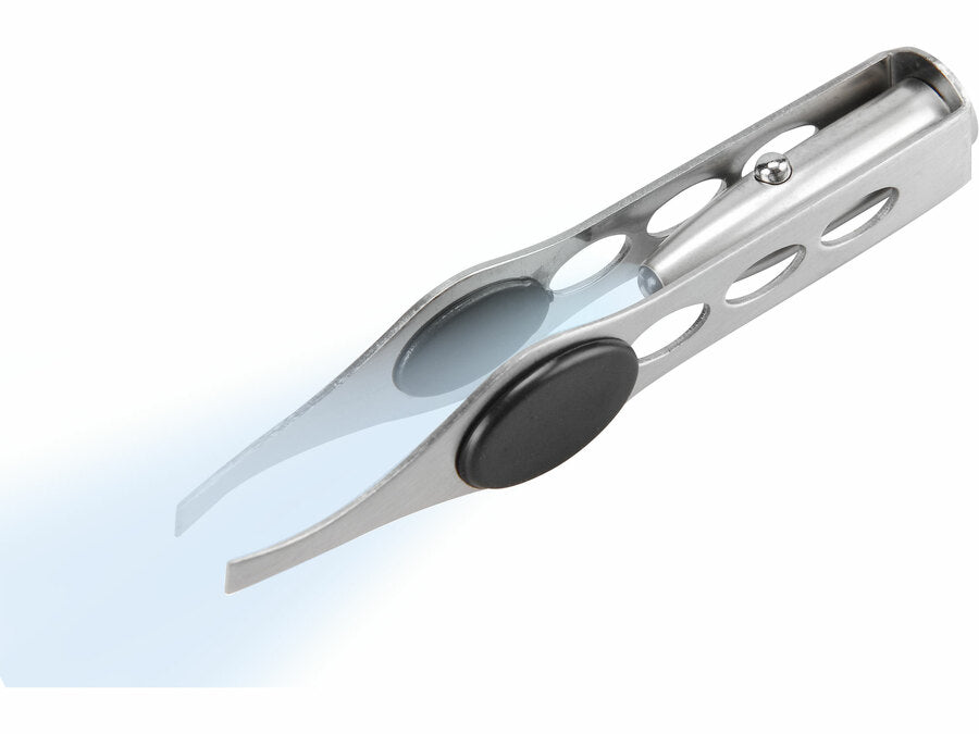 Extol Csipesz LED fénnyel, rozsdamentes acél, hossz: 95mm
