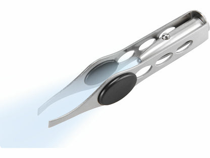 Extol Csipesz LED fénnyel, rozsdamentes acél, hossz: 95mm