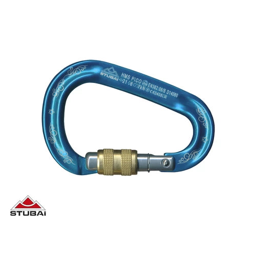 STUBAI HMS PICO "GIRLIE-EDITION" karabiner kék