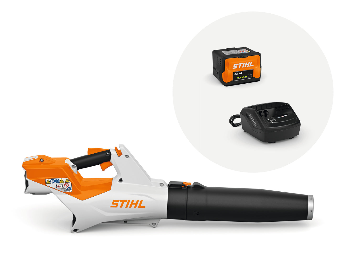 Stihl BGA 60 (AK 30 akkuval és AL 101 töltővel) - Fúvógép / Lombszívó