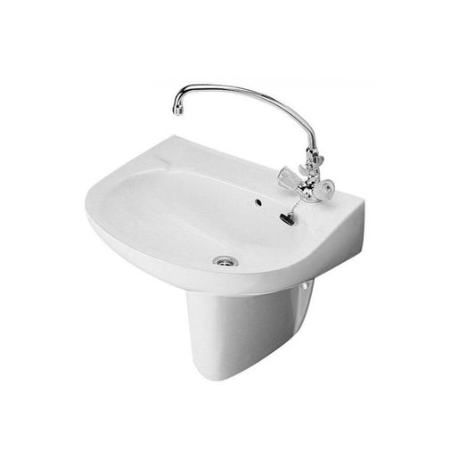 Alföldi Bázis mosdó 60 cm 1 jobb furattal fehér