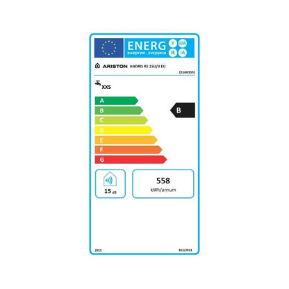 Ariston AN RS 15u/3 eu mosdó alatti, felső kifolyású elektromos vízmelegítő