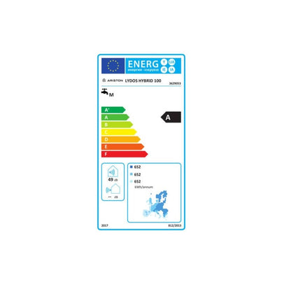 Ariston Lydos Hybrid 100 hőszivattyús, elektromos vízmelegítő