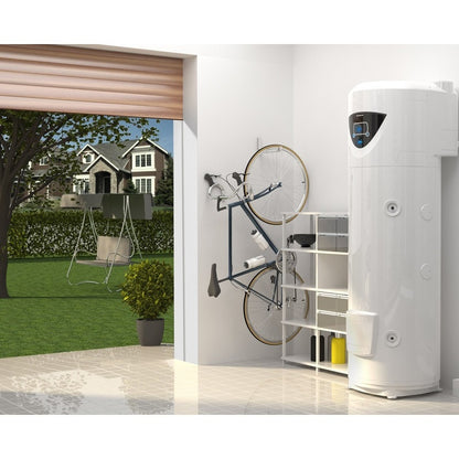 Ariston Nuos Plus 250 SYS álló, monoblokkos, hőszivattyűs vízmelegítő