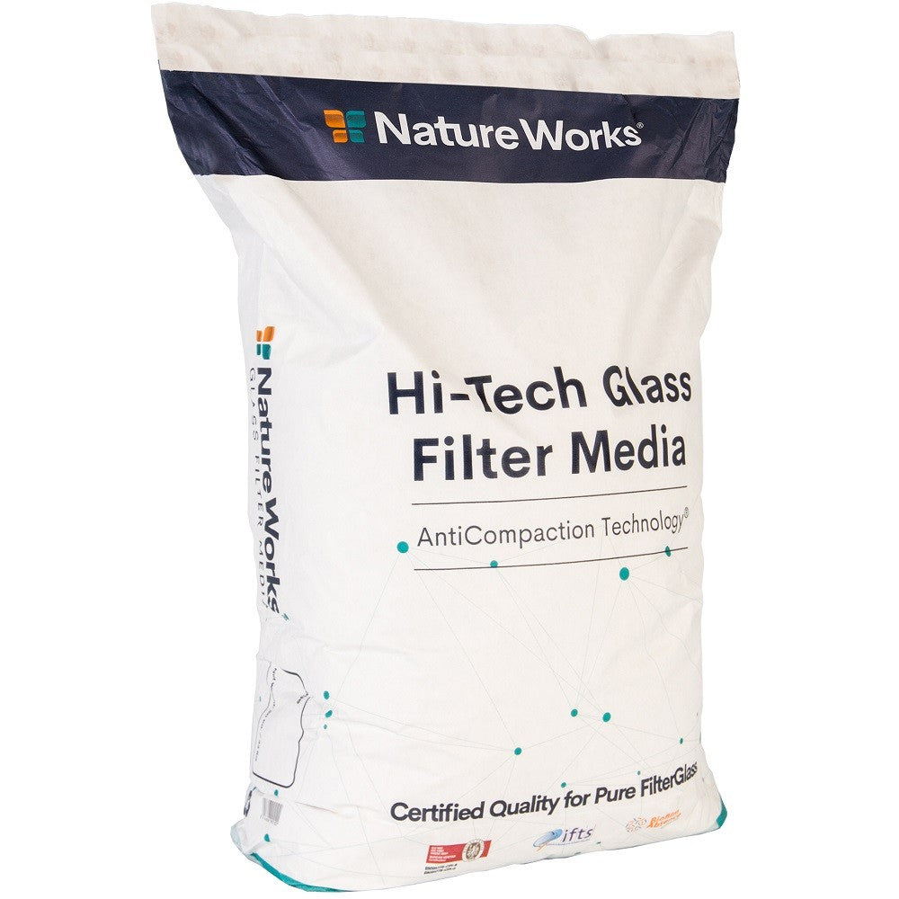 Üveg szűrőtöltet, Nature Works Stage-2, 0, 4-1, 0 mm, medencéhez, újrahasznosított üveg, 20 kg (AS-033102)