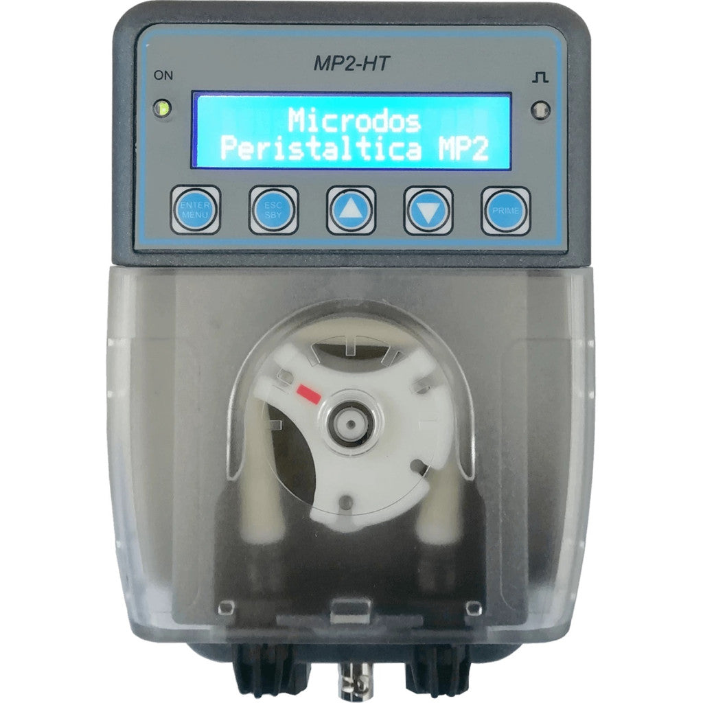 Perisztaltikus vegyszeradagoló szivattyú, Microdos MP2-HT RX KIT, Redox vezérlés, hőmérséklet érzékelés, LCD kijelző, 3 üzemmód, riasztási funkciók, 6 l/h, 1 bar