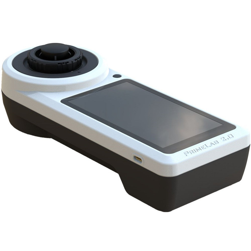 PrimeLab 2.0 Multitest photometer digitális vízelemző magán, közületi medencékhez, Starter Kit