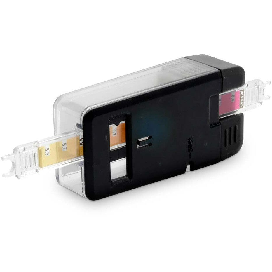 Medence vízelemző, FlexiTester FTX100, fehér, klór mérés, pH mérés, vizuális mérés