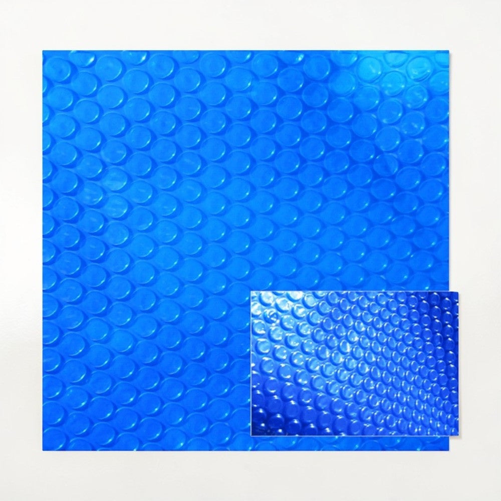 Medence szolártakaró, Blue12-400 Jumbo, 5,0 x 50,0 m, kék, UV stabilizált, 400 mikron, téglalap alakú, polietilén
