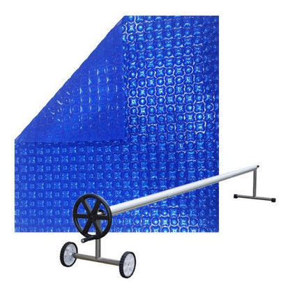 Medence szolártakaró, OXO Blue 500, 3,5 x 7,0 m, kék, UV stabilizált, 500 mikron, polietilén