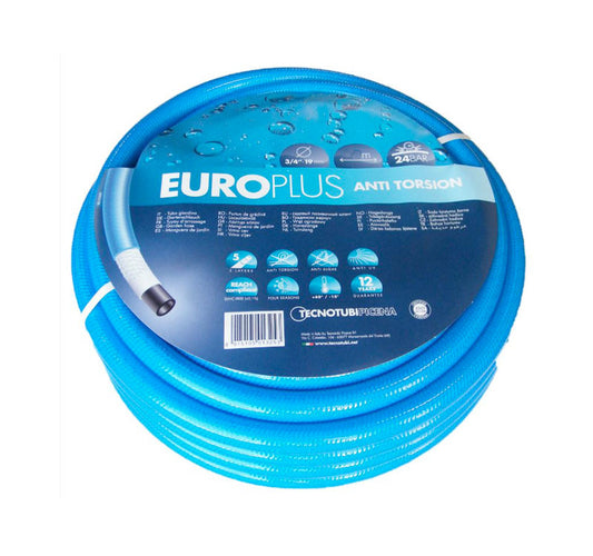 Locsolótömlő 1" 50m csavarodásmentes Europlus Blue