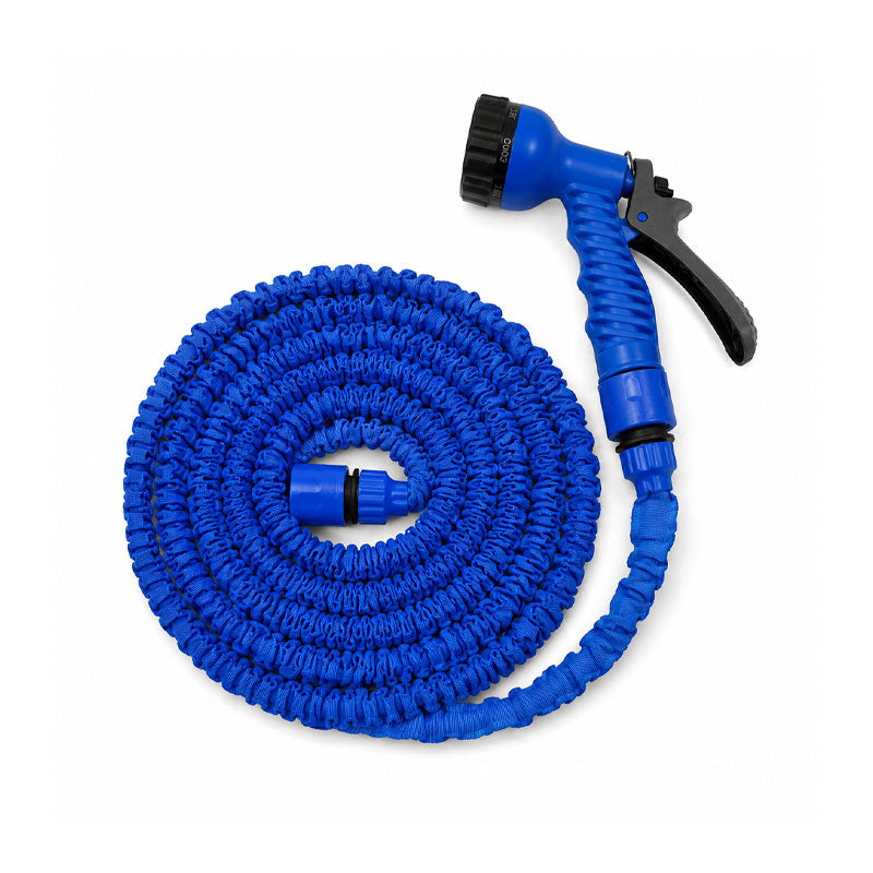 Locsolótömlő nyúló-zsugorodó 1/2" - 3/4" 5,0m - 15m +7 funkciós locsolópisztoly Daewoo