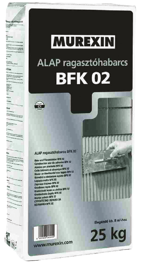 Murexin BFK 02 ALAP ragasztóhabarcs