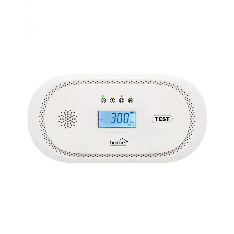 Szén-monoxid érzékelő LCD kijelzővel Home