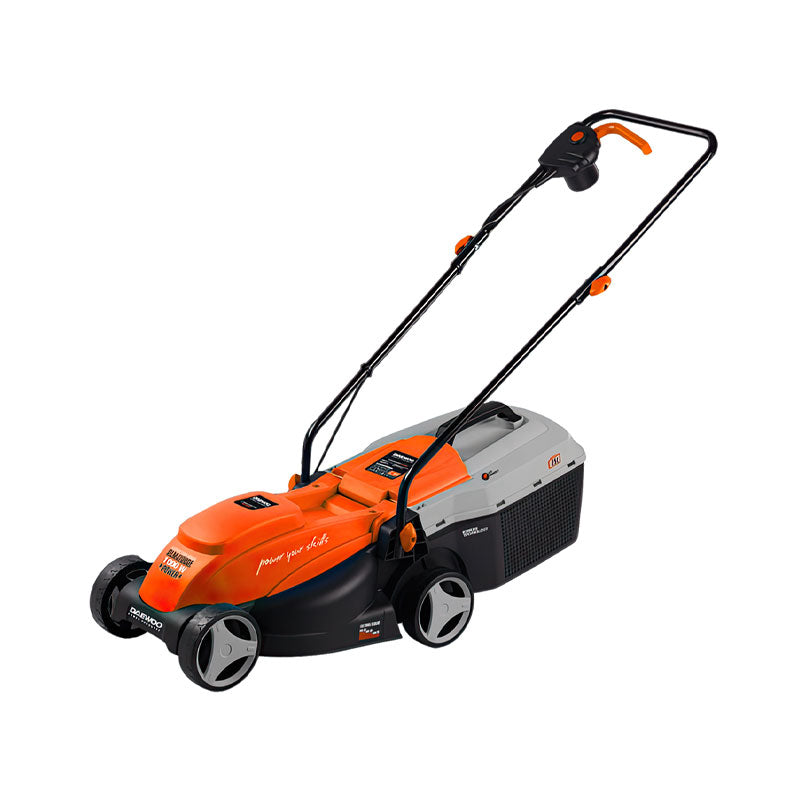 Fűnyíró elektromos 1200W 320mm vágásszélesség fűgyűjtővel Daewoo