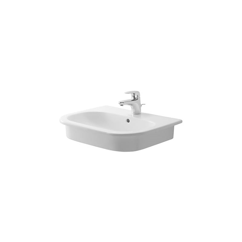 Duravit D-Code beépített.mosdó 54x43 cm