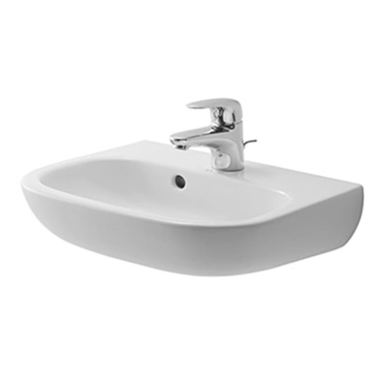 Duravit D-Code kézmosó 45x34 cm fehér 1 csaplyukkal