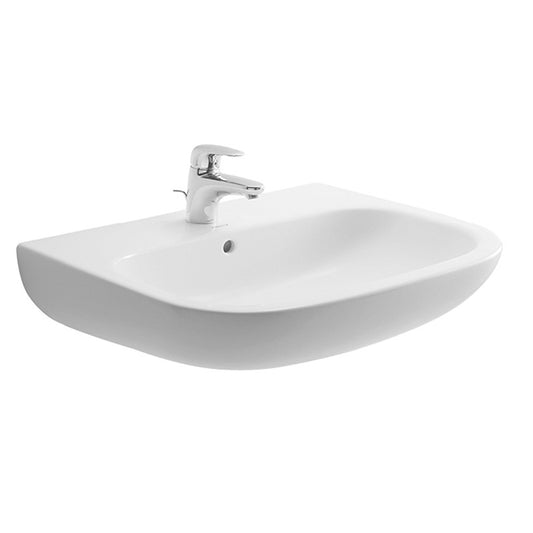 Duravit D-Code mosdó 55x43 cm 1 csaplyukkal