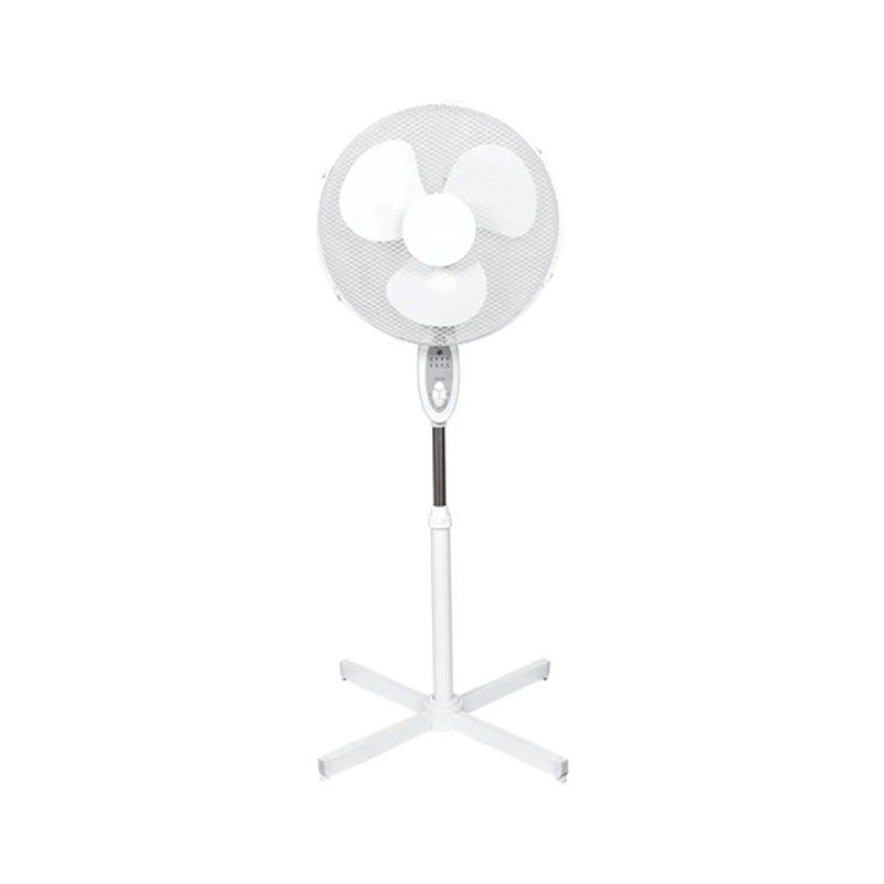 Ventilátor állványos 36cm 44W fehér pulzáló távirányítóval