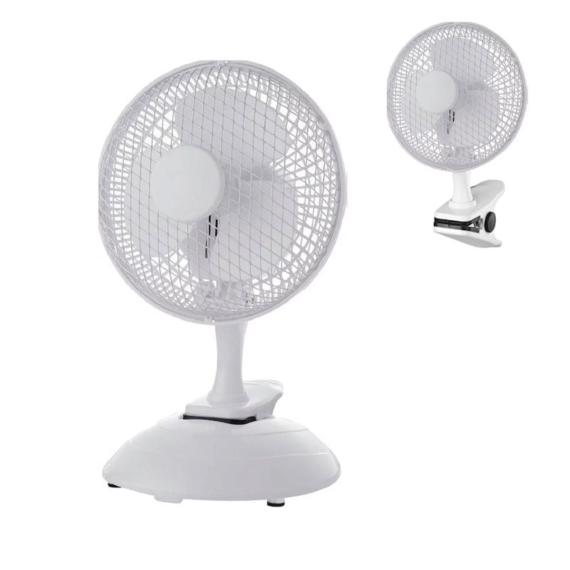 Ventilátor mini asztali csiptethető 17W Entac