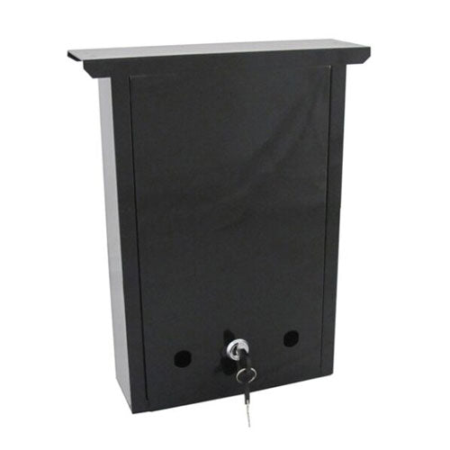 Postaláda állózáras 21x32cm fekete Róma