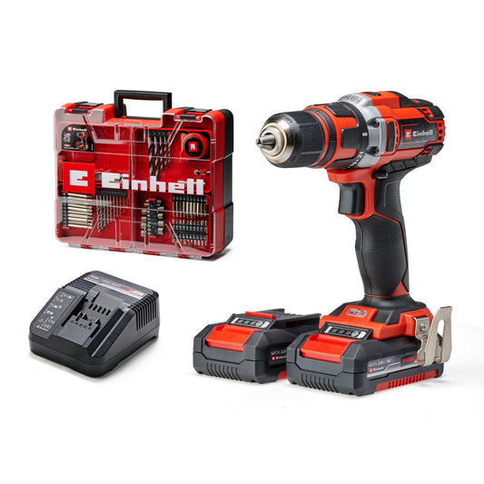 Einhell TE-CD 18/40 Li +69 (2x2,0 Ah) | Akkus fúró-csavarozó szett