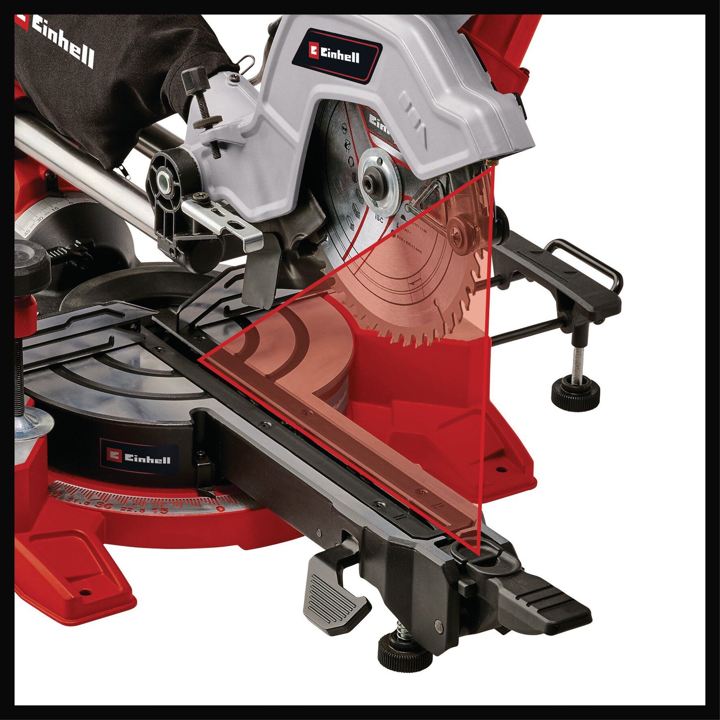 Einhell TE-SM 8 L Dual | Húzó-, -fejező- és gérvágó fűrész