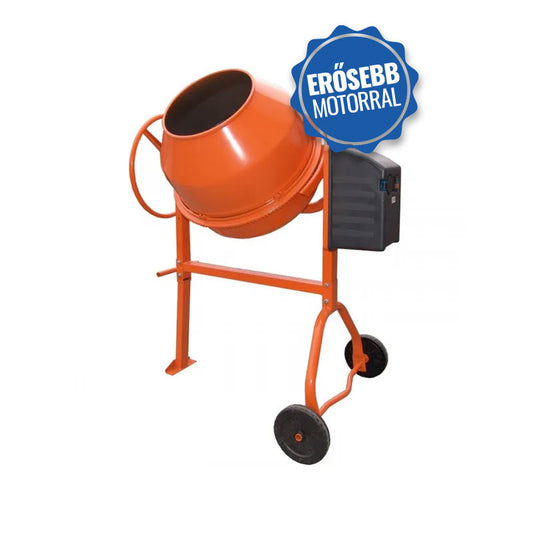 Betonkeverő 190l 1000W fém fogaskoszorús LSA Limex