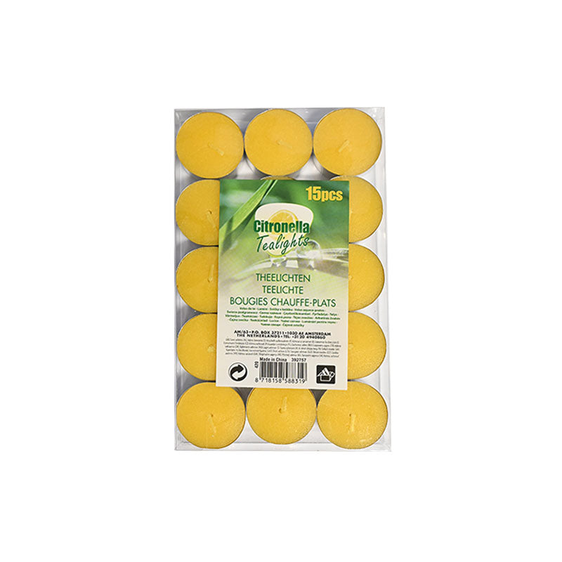 Teamécses citronellás 15db