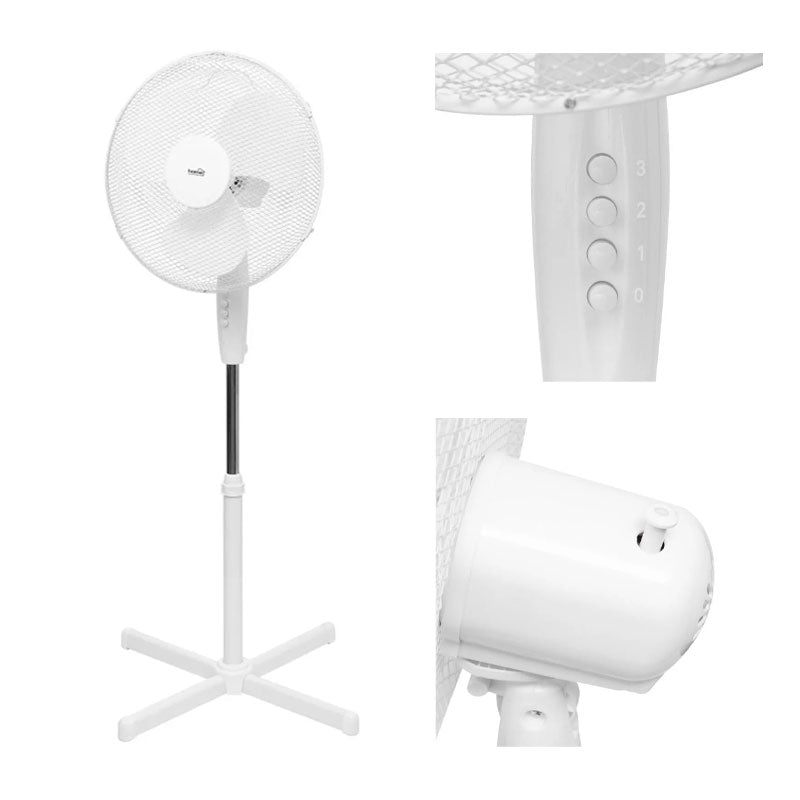 Ventilátor állványos 40cm 45W